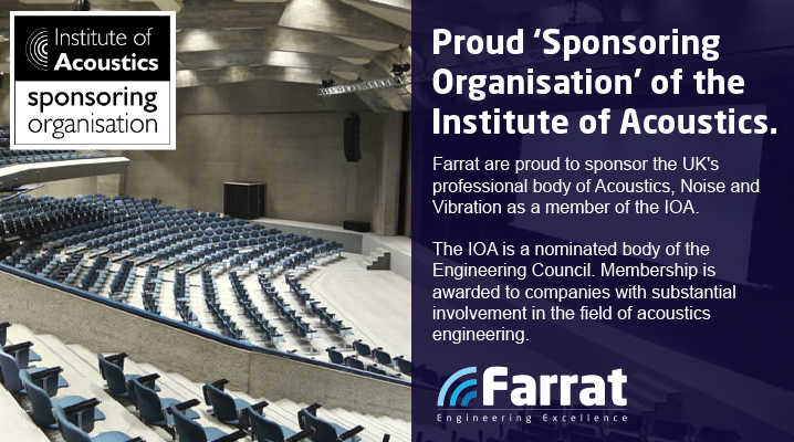 Farrat recognised as a Sponsoring Organisation of the IOA