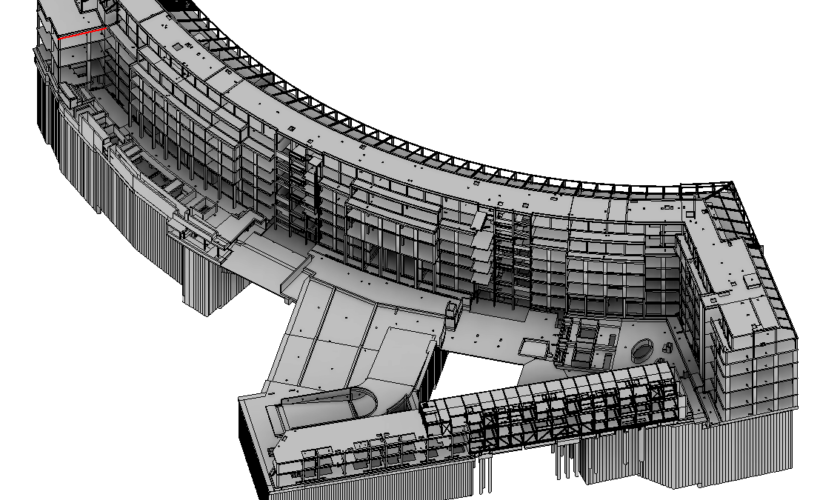 3D model by AKT II of Regents Crescent