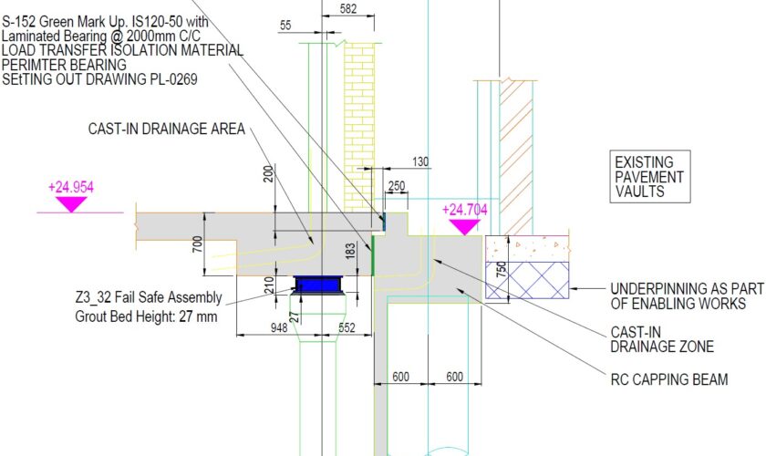 Typical Capping Beam Detail